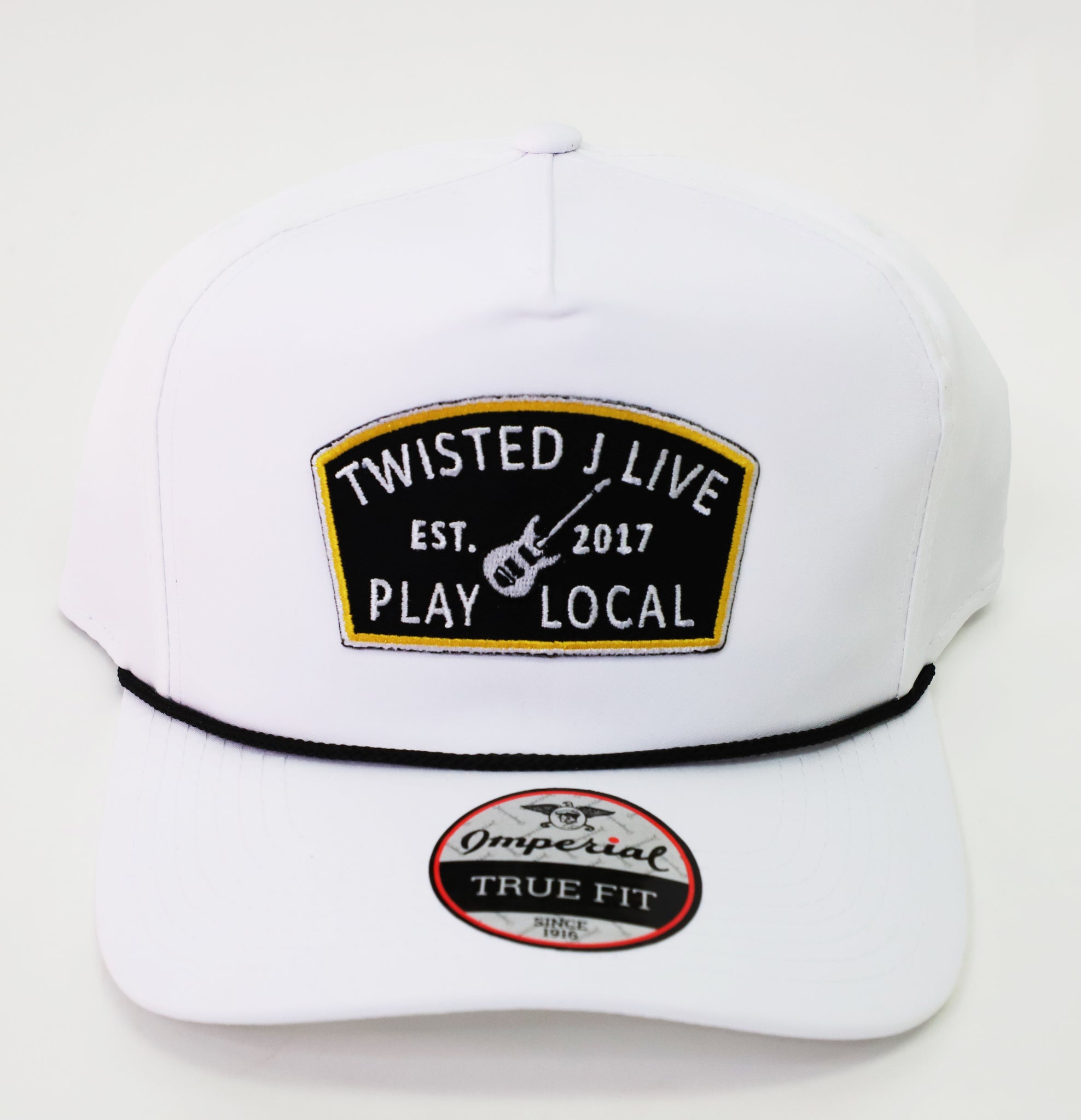 Play Local Cap - White Rope